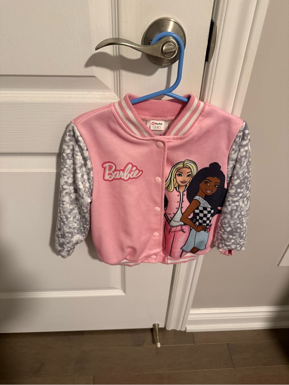 Barbie Pink Girls' Jacket - size 3-4 years
